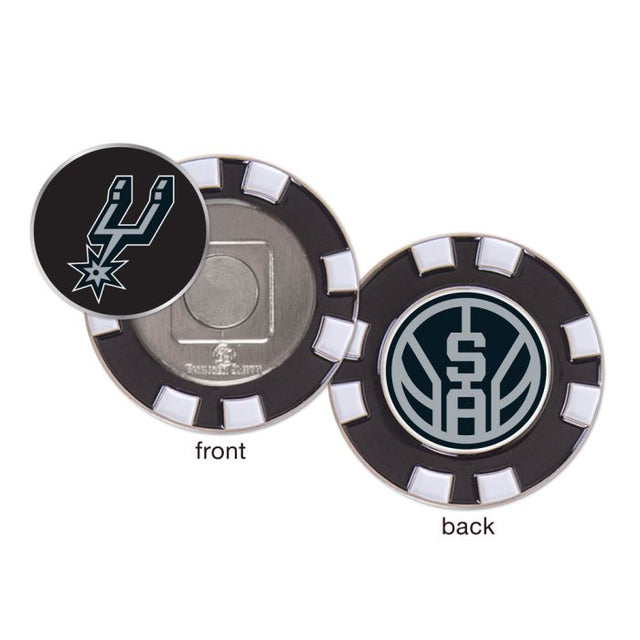 San Antonio Spurs Golf Poker Chip Marker