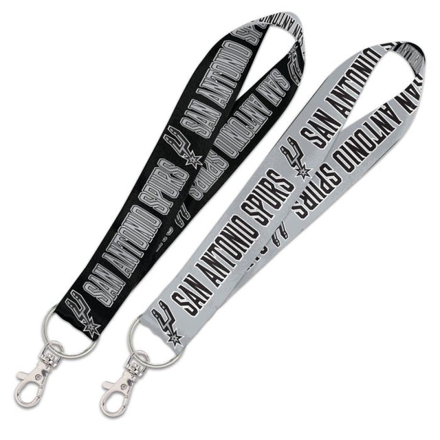 San Antonio Spurs Lanyard Key Strap 1"