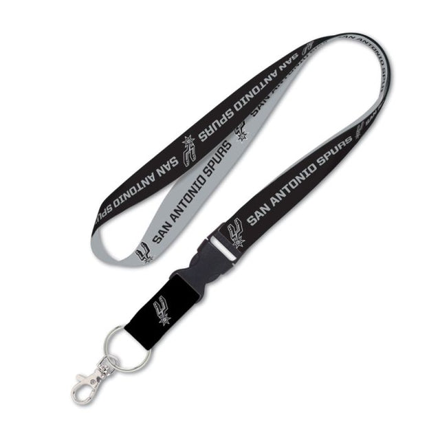 San Antonio Spurs Lanyard w/detachable buckle 1"