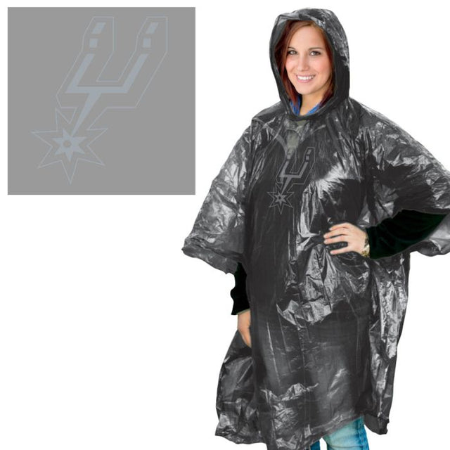 Poncho de lluvia de los San Antonio Spurs