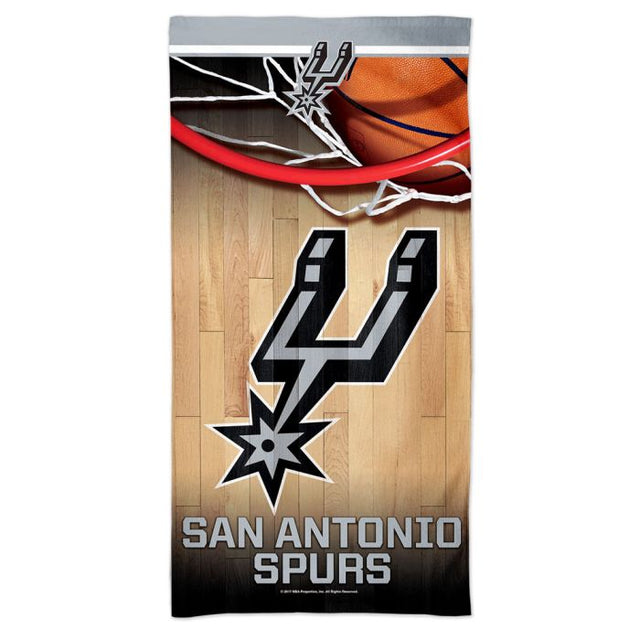 Toalla de playa Spectra de los San Antonio Spurs de 30" x 60"