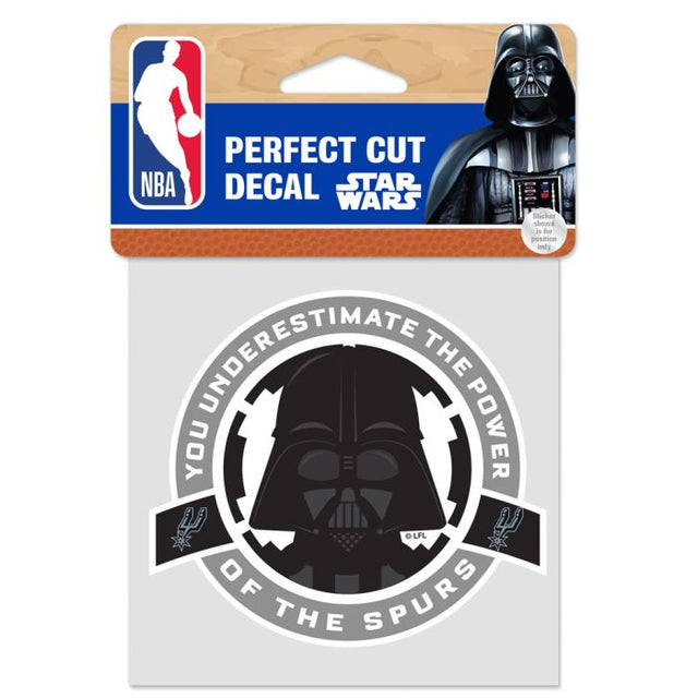 San Antonio Spurs / Star Wars Star Wars Perfect Cut Color Decal 4" x 4"