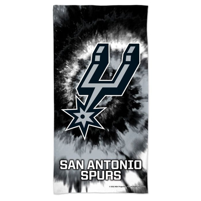 San Antonio Spurs TDYE Spectra Beach Towel 30" x 60"