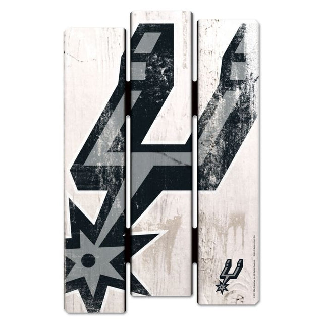 San Antonio Spurs Wood Fence Sign