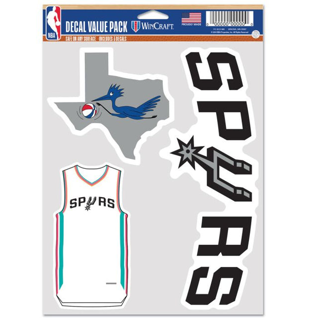 San Antonio Spurs city Multi Use 3 fan pack