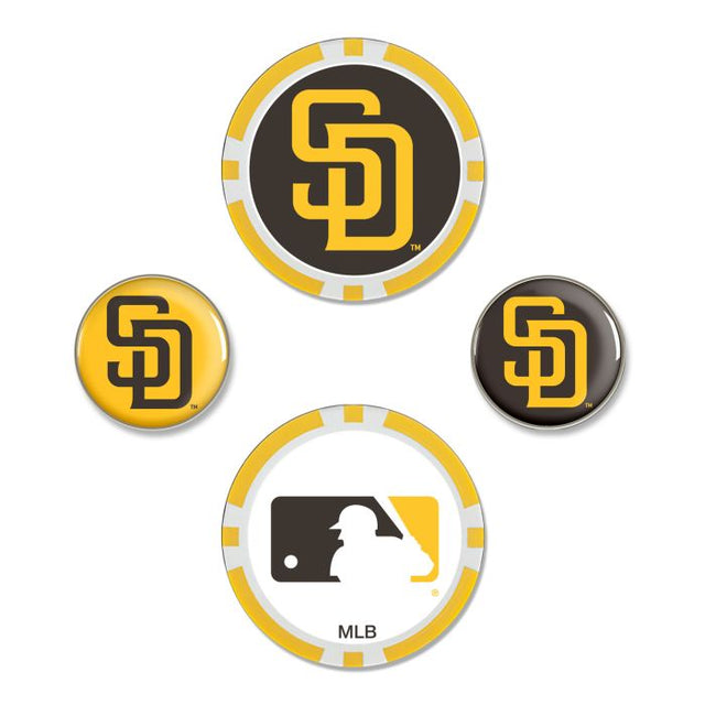 San Diego Padres Ball Marker Set of four