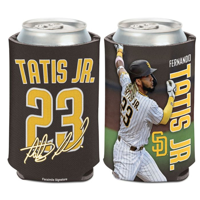 Enfriador de latas de los Padres de San Diego, 12 oz. Fernando Tatis Jr.