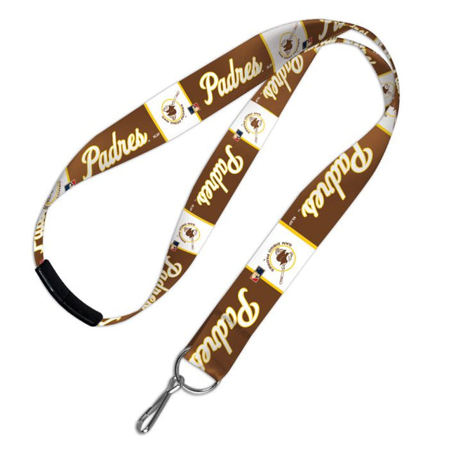 San Diego Padres / Cooperstown Lanyards w/Breakaway 1"