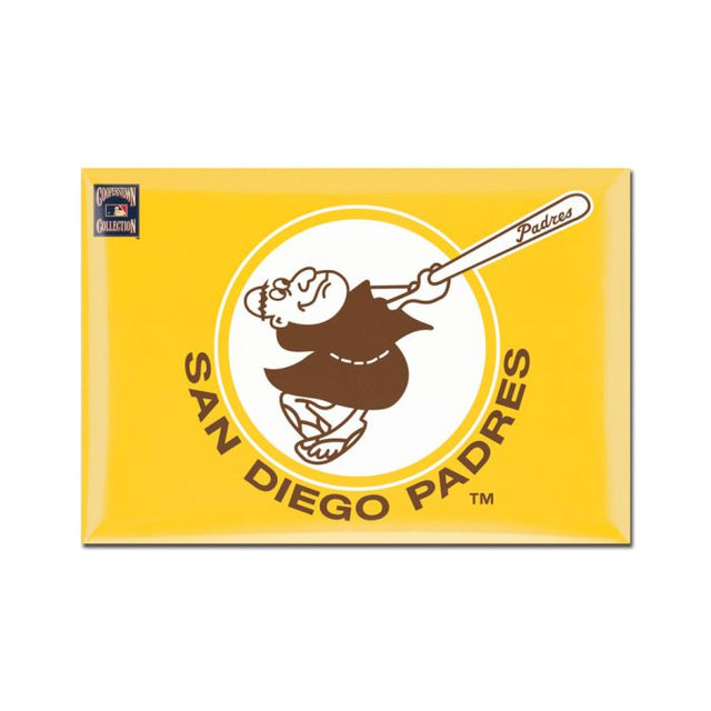 San Diego Padres / Cooperstown Metal Magnet 2.5" x 3.5"