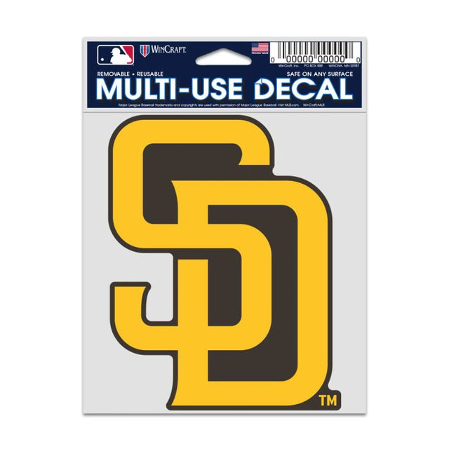 San Diego Padres Fan Decals 3.75" x 5"