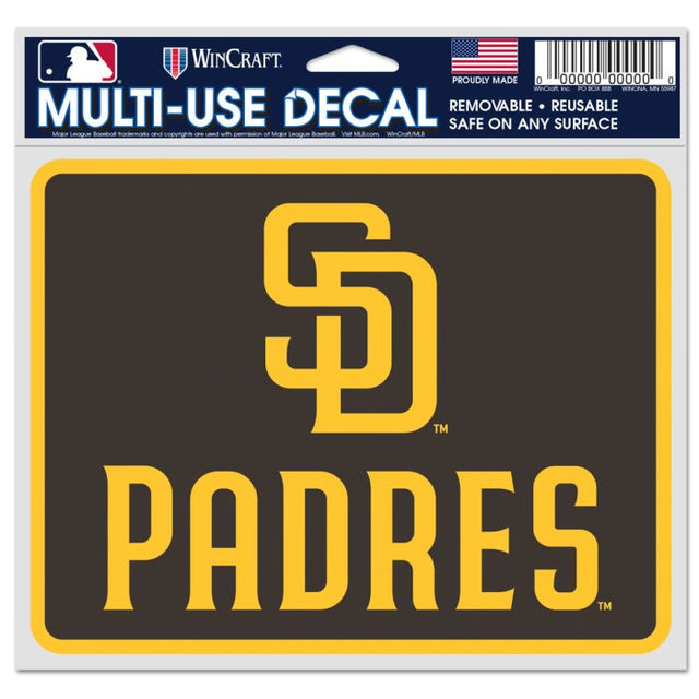 San Diego Padres Fan Decals 5" x 6"