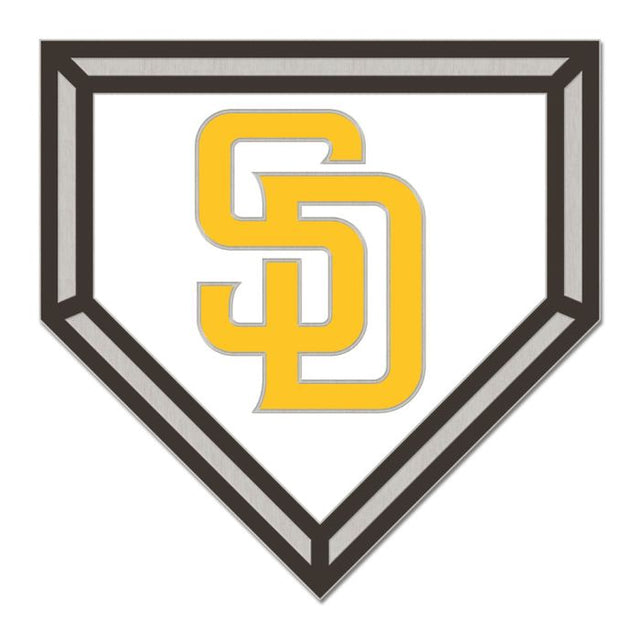 San Diego Padres HOME PLATE Collector Enamel Pin Jewelry Card