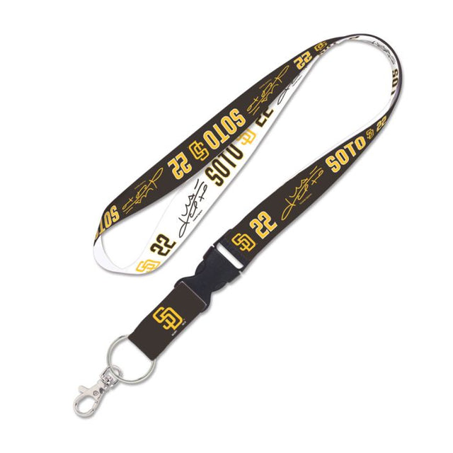 San Diego Padres Lanyard w/detachable buckle 1" Juan Soto