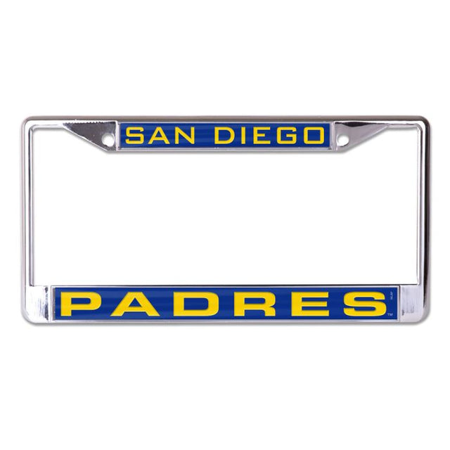 San Diego Padres Lic Plt Frame S/L Printed