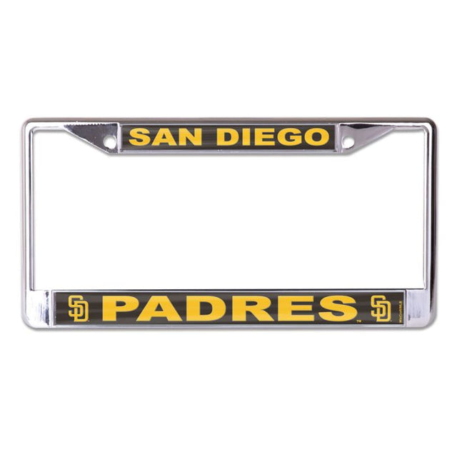 San Diego Padres Lic Plt Frame S/L Printed