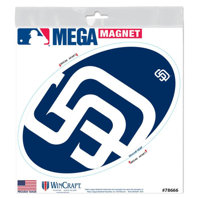 San Diego Padres MEGA Outdoor Magnets 6" x 6"