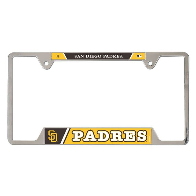 San Diego Padres Metal License Plate Frame