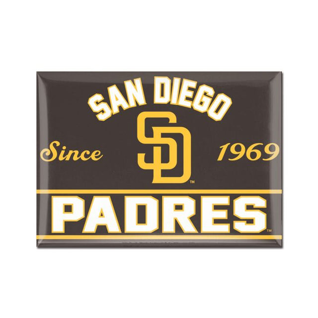 San Diego Padres Metal Magnet 2.5" x 3.5"