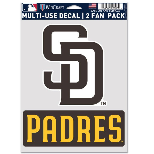 San Diego Padres Multi Use 2 Fan Pack