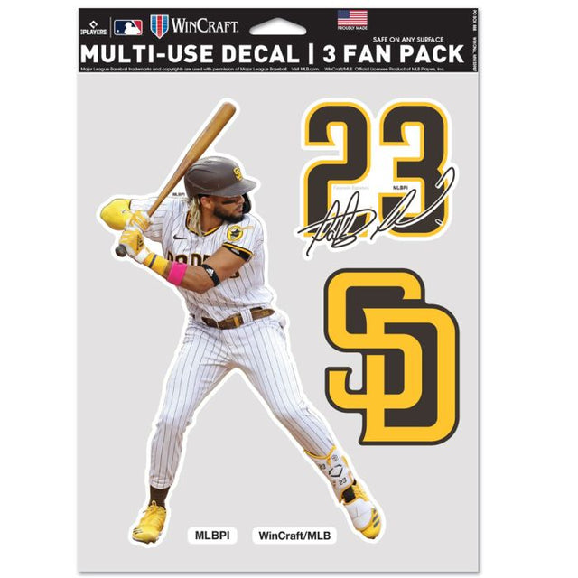 San Diego Padres Multi Use 3 Fan Pack Fernando Tatis Jr.