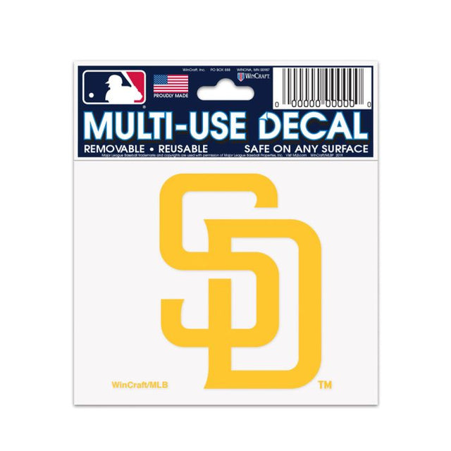 San Diego Padres Multi-Use Decal 3" x 4"