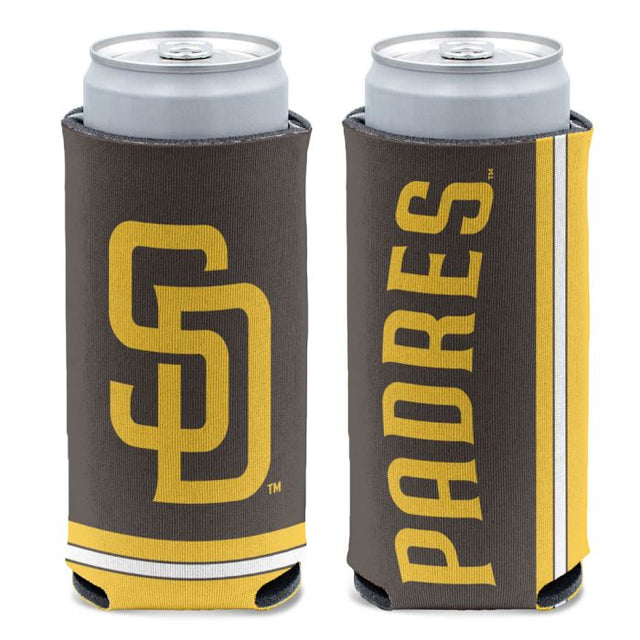 San Diego Padres PRIMARY 12 oz Slim Can Cooler