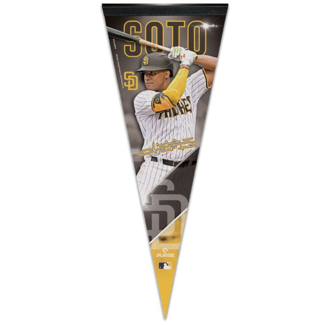 San Diego Padres Premium Pennant 12" x 30" Juan Soto