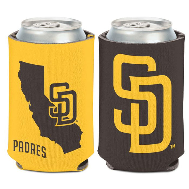 San Diego Padres State Shape Can Cooler 12 oz.