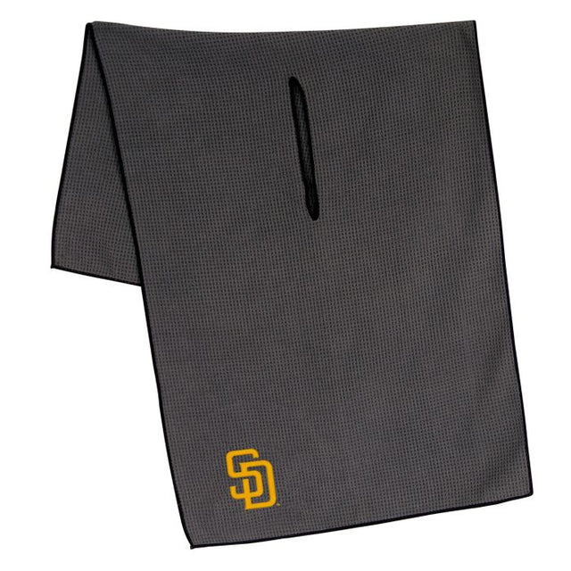 San Diego Padres Towel - Grey Microfiber 19" x 41"