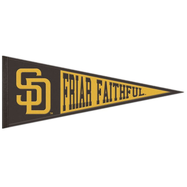 San Diego Padres Wool Pennant 13" x 32"