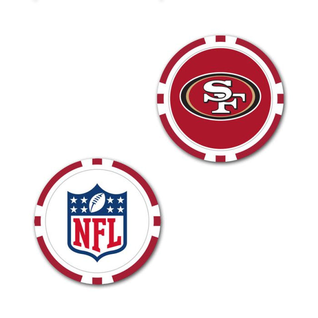 San Francisco 49ers Ball Marker - Oversized indiv.