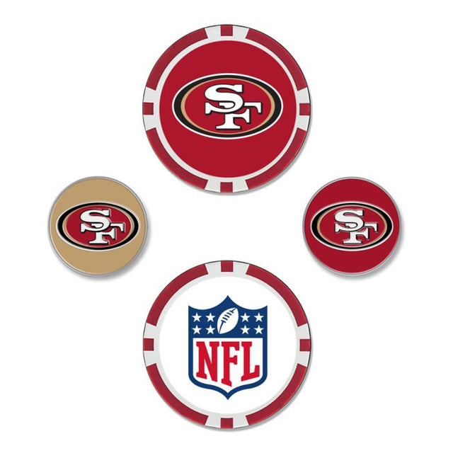 San Francisco 49ers Ball Marker Set of four