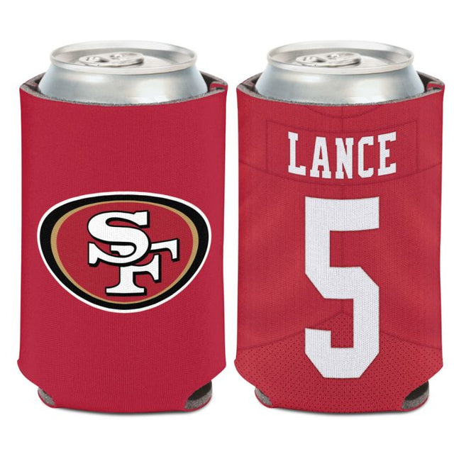 Enfriador de latas de 12 oz de los San Francisco 49ers de Trey Lance