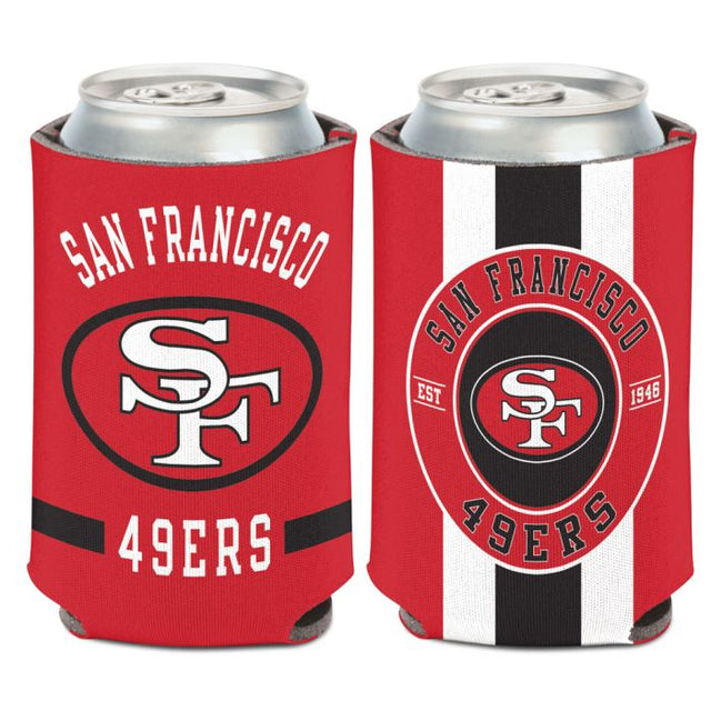 Enfriador de lata de 12 oz de los San Francisco 49ers.