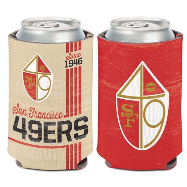 San Francisco 49ers / Classic Logo Vintage Can Cooler 12 oz.