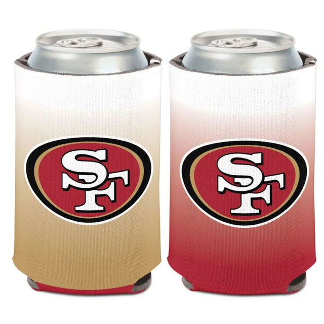 Enfriador de lata con baño de color de los San Francisco 49ers, 12 oz.