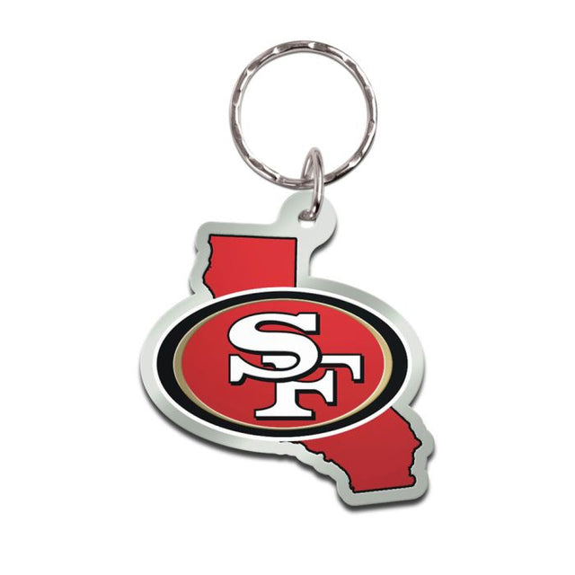 San Francisco 49ers STATE Keychain Freeform