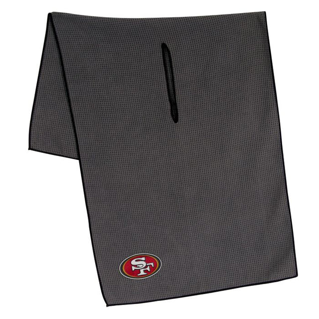 San Francisco 49ers Towel - Grey Microfiber 19" x 41"