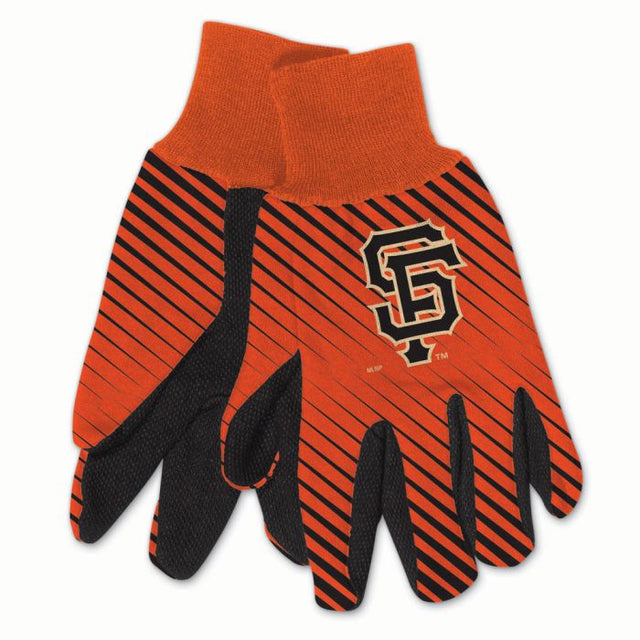 Guantes de dos tonos para adultos de los San Francisco Giants