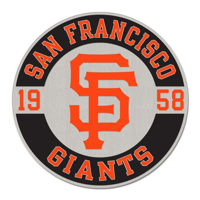 San Francisco Giants CIRCLE ESTABLISHED Collector Enamel Pin Jewelry Card