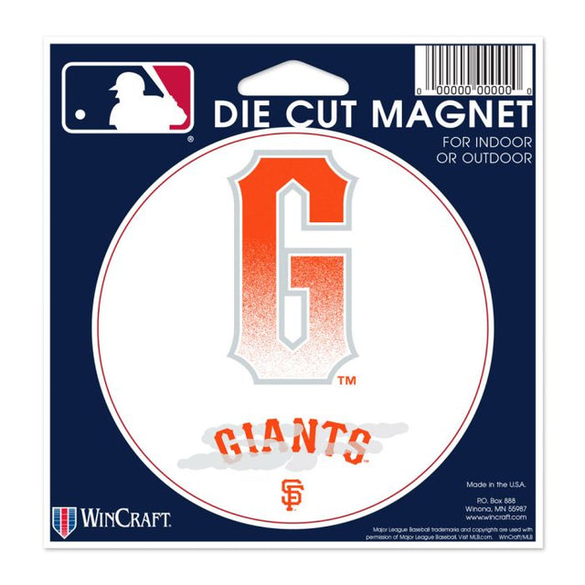 San Francisco Giants CITY Die Cut Magnet 4.5" x 6"