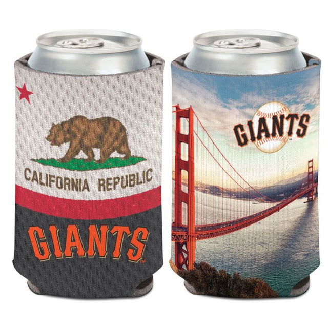 Enfriador de lata de 12 oz de los Gigantes de San Francisco.