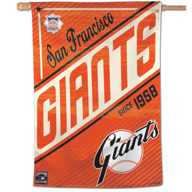 San Francisco Giants / Cooperstown Cooperstown Vertical Flag 28" x 40"