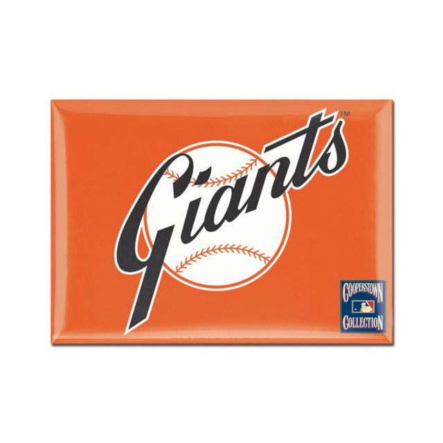 San Francisco Giants / Cooperstown Metal Magnet 2.5" x 3.5"