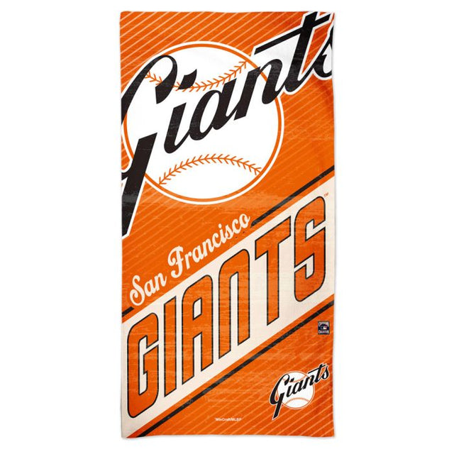 San Francisco Giants / Cooperstown Spectra Beach Towel 30" x 60"