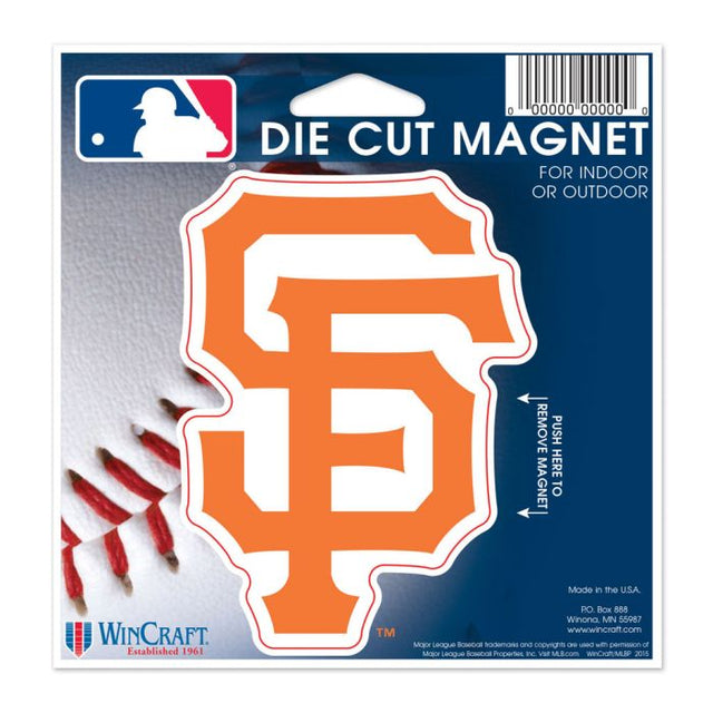 San Francisco Giants Die Cut Magnet 4.5" x 6"