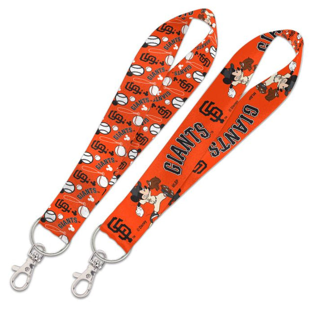 San Francisco Giants / Disney MICKEY Lanyard Key Strap 1"