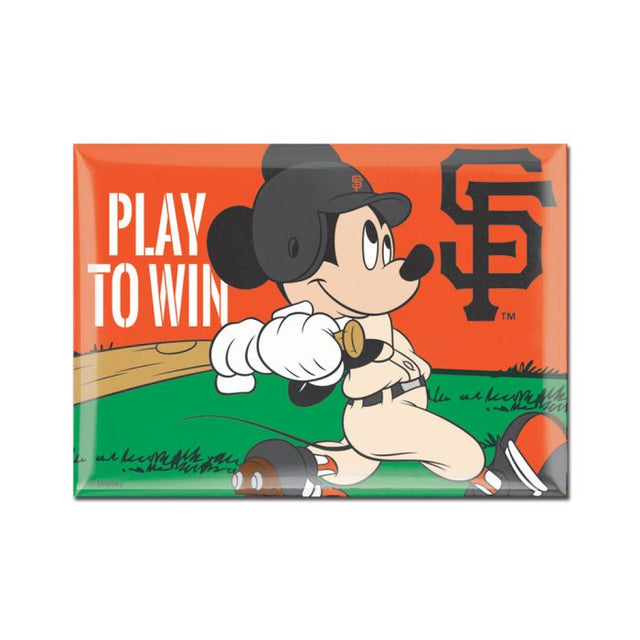 San Francisco Giants / Disney Metal Magnet 2.5" x 3.5"