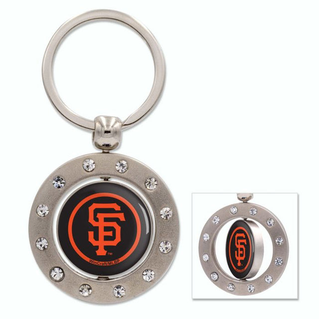 San Francisco Giants Keychain w/Bling Spinner