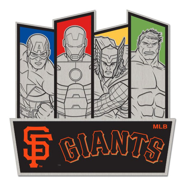 San Francisco Giants / Marvel (c) 2021 MARVEL Collector Pin Jewelry Card